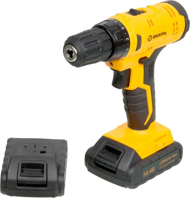Дрель-шуруповерт Вихрь ДА-14Л-2KА аккум. патрон:быстрозажимной (кейс в комплекте)