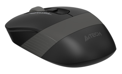 Мышь A4Tech Fstyler FG10S черный/серый оптическая (2000dpi) silent беспроводная USB (4but)