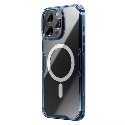 Чехол Nature TPU Pro Magnetic Case, Blue, (AP IP16 Pro)
