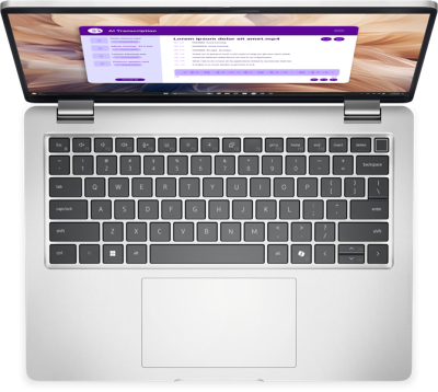 ноутбук Dell Pro 14 Plus PB14250 Core Ultra 5 236V 14,0" FHD+,300nit AG,16 GB LPDDR5,512GB SSD, Intel  Arc graphics,3cell ,Backlit,FPR,Thunderbolt,Linux,1,4kg,2y,KB Eng/Rus,Platin Silver