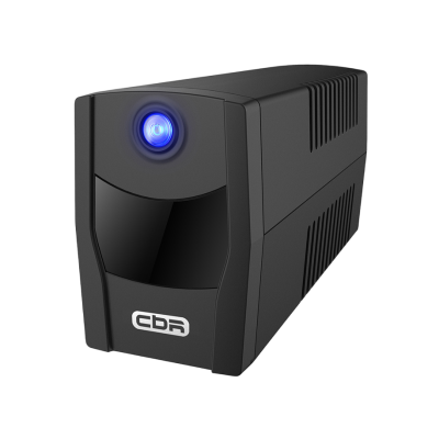 ИБП CBR [QTM-850T-2F-LCUC] Line Interactive  850VA/480W 9Ah12V 2 x Shuko, HID-USB, RJ45/11