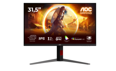 Монитор AOC 31.5" Gaming U32G4U черный/красный IPS LED 16:9 HDMI матовая HAS Piv 400cd 178гр/178гр 3840x2160 160Hz DP 4K USB 7.79кг