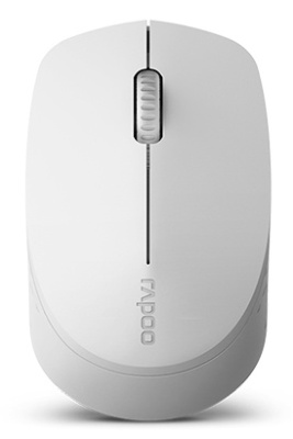 Мышь Rapoo M100 светло-серый оптическая (1300dpi) silent беспроводная BT/Radio USB (2but)