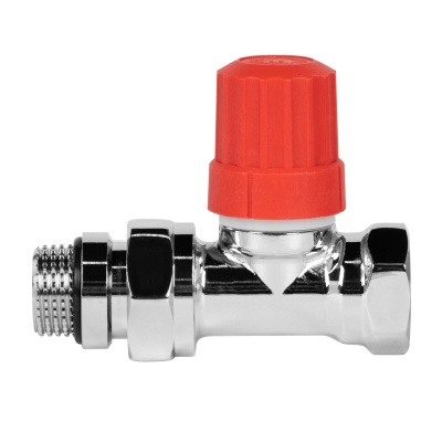 Набор термостатический для радиатора прямой ROYAL THERMO Design 1/2" Click (Хром)