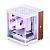 Корпус без блока питания/ Case JONSBO TK-0 White, Desktop SFF, TG, no fan, 1xUSB-A 3.2 + 1xUSB-C 3.2, SFX PSU Support, mITX White