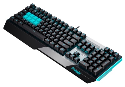 Клавиатура A4Tech Bloody B865 механическая серый USB for gamer LED