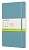 Блокнот Moleskine CLASSIC SOFT QP618B35 Large 130х210мм 192стр. нелинованный мягкая обложка голубой