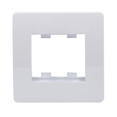 Каркас в сборе с рамкой под 2 модуля VIVA (для монтажа ЭУИ в коробки код 10123) DKC 10242