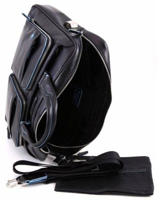 Сумка Piquadro Blue Square CA2849B2/N черный натур.кожа