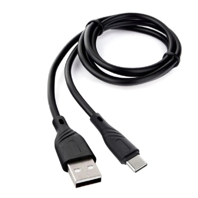 Кабель USB 2.0 Cablexpert CCB-USB2-AMCMO1-1MB, AM/Type-C, издание Classic 0.1, длина 1м, черный, блистер