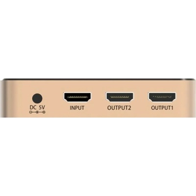 Разветвитель - сплиттер Vention HDMI 19F/2x19F на 2 монитора Разветвитель Vention HDMI 19F/HDMI 19F x 2 (ACBG0)