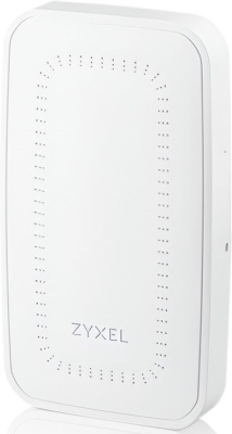 Точка беспроводного доступа Точка доступа Zyxel NebulaFlex Pro WAX300H, WiFi 6, 802.11a/b/g/n/ac/ax (2,4 и 5 ГГц), MU-MIMO, настенная, антенны 2x2, до 575+2400 Мбит/с, 4xLAN GE (1x PoE out), защита от 3G/4G, PoE only (WAX300H-EU0101F)