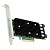 HBA-адаптер Broadcom 9400-16i SGL (05-50008-00 / 03-50008-15005) PCIe 3.1 x8 LP, Tri-Mode SAS/SATA/NVMe 12G HBA, 16port(4*int SFF8643), 3416 IOC