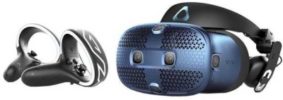 Шлем виртуальной реальности HTC Vive Cosmos черный/синий