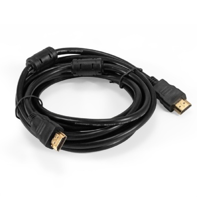 Exegate EX294690RUS Кабель HDMI ExeGate EX-CC-HDMI-3.0F (19M/19M, 3м, v1.4b, ферритовые кольца, позолоченные контакты)