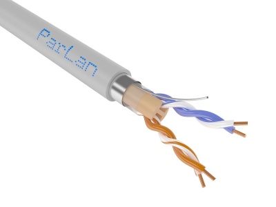 Кабель (провод) ParLan F/UTP Cat5e PVCLSнг(A)-FRLS 2х2х0.52 (305) Паритет 110700