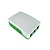 RA601   Корпус ACD  White+Green ABS Case for Raspberry 4B