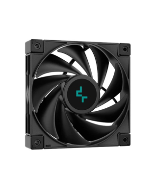 Кулер для процессора DEEPCOOL AK400 LGA1700/1200/115X/AM5/AM4 (18шт/кор, TDP 260W, PWM, Fan 120mm, 4 тепл. Трубки, черный) RET (AK400)