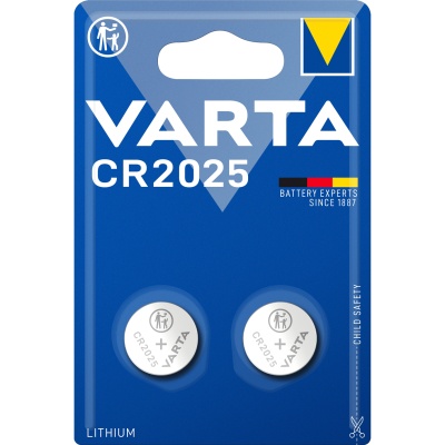 Батарейка CR2025 Varta PRIMARY LITHIUM CR2025 (06025101402)