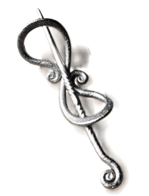 Сувенир Обуховского завода Заколка