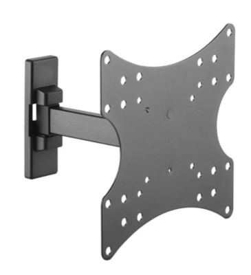 Кронштейн для телевизора Ultramounts UM 876 черный 23"-42" макс.20кг настенный поворот и наклон