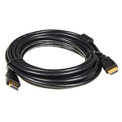 5bites APC-014-010 Кабель  HDMI M / HDMI M V1.4b, высокоскоростной, ethernet+3D, зол.разъемы, ферр.кольца, 1м.