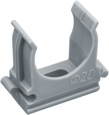 Держатель с защелкой 20мм для труб Navigator