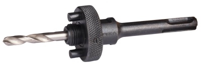 Державка ЗУБР "ЭКСПЕРТ" для биметаллических коронок, быстросъемная, пружинный фиксатор, хвостовик SDS+, d 32-152мм [29536_z01]