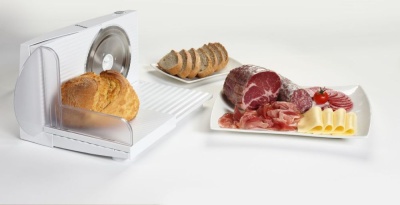 Ломтерезка Gorenje R401W 110Вт (нарезка до 17мм) белый