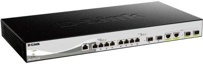 Коммутатор D-Link DXS-1210-12TC 8x10G 2SFP+ настраиваемый