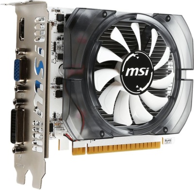 Видеокарта MSI PCI-E N730-2GD3V3 NVIDIA GeForce GT 730 2048Mb 64 GDDR3 902/1600 DVIx1 HDMIx1 CRTx1 HDCP Ret