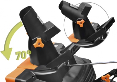 Снегоуборщик электрический Carver STE 2346 2.3кВт