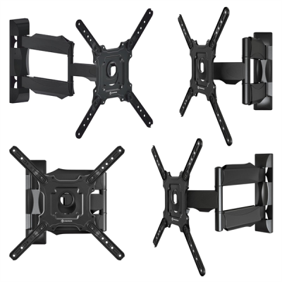 Кронштейн ONKRON кронштейн для телевизора 32"-65" наклонно-поворотный, чёрный NP40 (NP40-B)