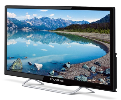 Телевизор LED PolarLine 24" 24PL12TC черный/HD READY/50Hz/DVB-T/DVB-T2/DVB-C/USB (RUS)