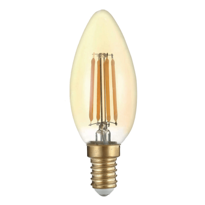 THOMSON LED FILAMENT CANDLE 11W 1045Lm E14 2400K GOLD