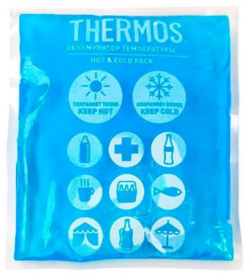 Аккумулятор холода Thermos Gel Pack-350 0.35л. (упак.:1шт) голубой (470713)