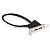 Exegate EX298293RUS Планка портов в корпус 2xUSB2.0 ExeGate BrctUSB2-2A-LP (USB 2.0 9pin (IDC 9pin F) --> 2x USB 2.0 Af, кабель 20см, Low Profile)