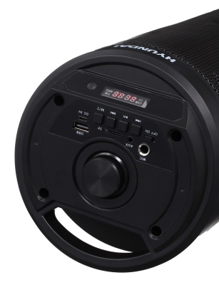 Минисистема Hyundai H-MC160 черный 50Вт/FM/USB/BT/SD/MMC