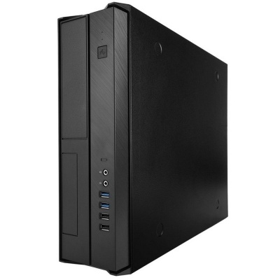 Корпус Slim Case InWin BL067 Black IP-S300FF7-0 U2*2+U3*2+Combo audio+FAN+ intrusion switch (6143980)