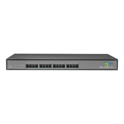 Шлюз VoIP SNR, 16 FXS, 4 RJ45, 16 SIP аккаунтов