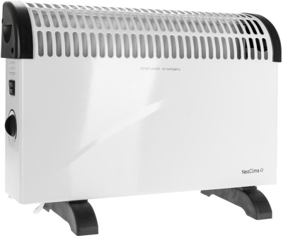 Конвектор Neoclima Fast 2000w, нагревательный элемент ZIG-ZAG, 3 режима нагрева ( 750/150/2000 Вт), моментальный нагрев, режим ANTI FROST