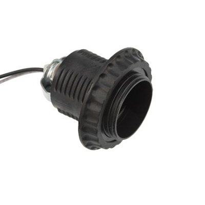 REXANT 11-8876 Патрон E27 с проводом 20 см черный