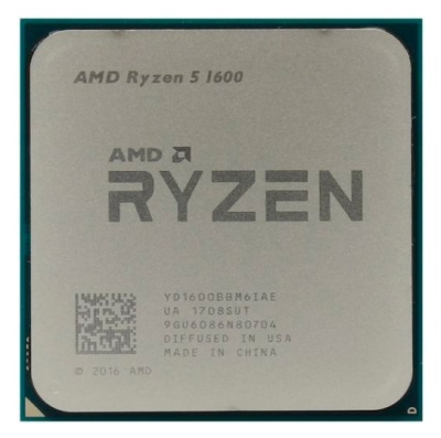 Процессор AMD Ryzen 5 1600 AM4 (YD1600BBAFBOX) (3.2GHz) Box