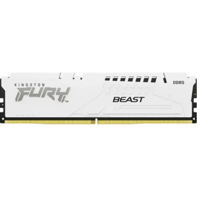 Оперативная память Kingston Fury Beast White Expo KF568C34BWE-16 DDR5 -  1x 16ГБ 6800МГц, DIMM,  White,  Ret
