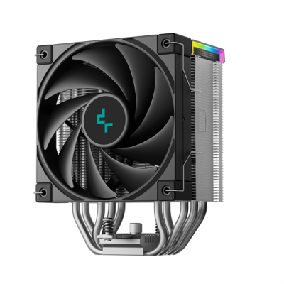 Кулер для процессора DEEPCOOL AK500S DIGITAL SE LGA20XX/1700/1200/115X/AM5/AM4 (12шт/кор, TDP 240W, PWM, Fan 120mm, 5 тепл. трубок, Copper Base, черный) RET (R-AK500S-BKADMN-GJD)