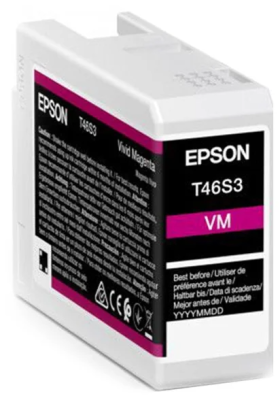 Картридж Epson SinglepackVividMagentaT46S3UltraChromePro10ink25ml (C13T46S300)