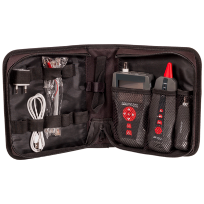 Кабельный тестер с измерением длины с трассировкой кабельных линий и определением POE (LAN-PRO-L/TPK-POE)