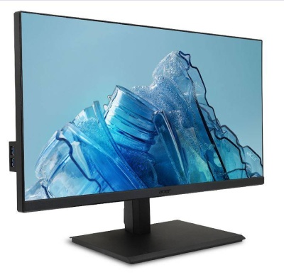 МОНИТОР 27" Acer Vero B277KC3bmipruzx Black с поворотом экрана (IPS, 3840x2160, 4 ms, 178°/178°, 350 cd/m, 100M:1,HDMI)