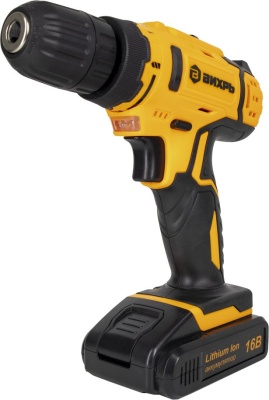 Дрель-шуруповерт Вихрь ДА-16Л-2К аккум. патрон:быстрозажимной (кейс в комплекте) (72/14/32)