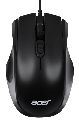Мышь Acer OMW020 черный оптическая (1600dpi) USB (3but)